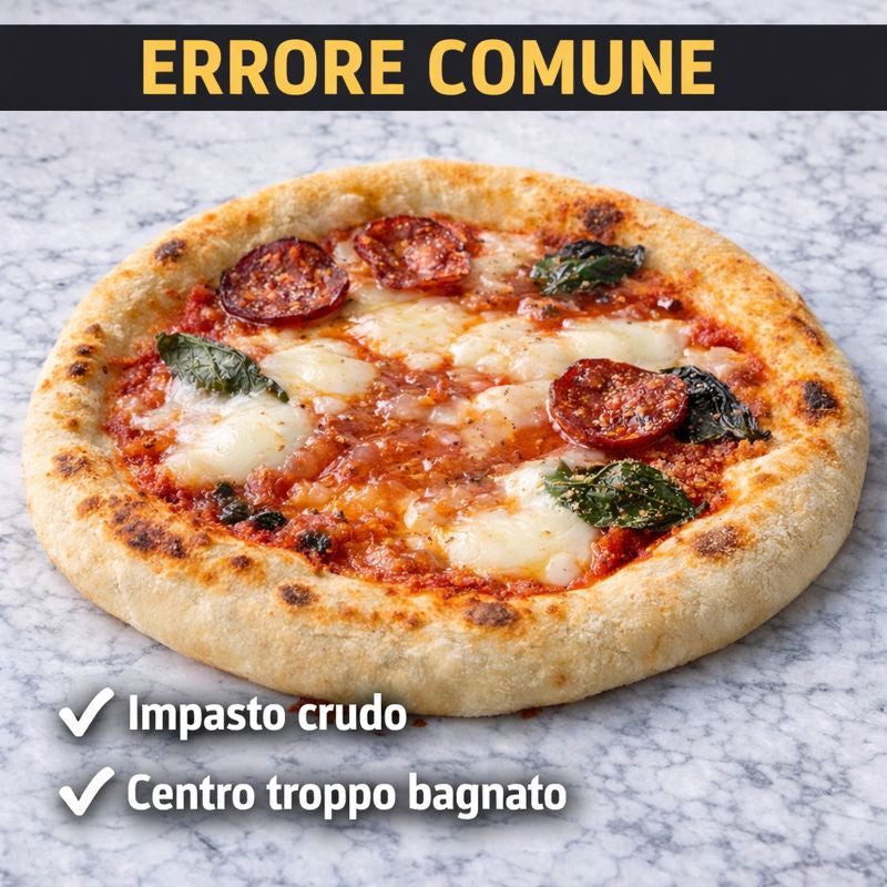 “Pizza cruda: perché succede”